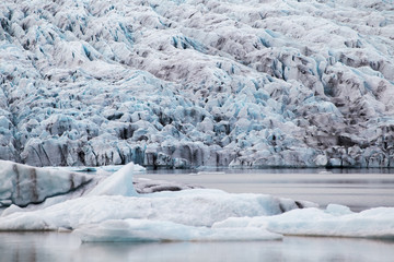 Glacier melting, Iceland