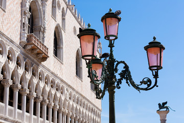 Fototapeta na wymiar Doge's Palace view, Italy