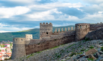 Fototapeta na wymiar Rabat Castle complex in Georgia
