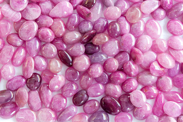 Fototapeta na wymiar pink rose quartz