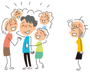 モテる彼氏に嫉妬する彼女