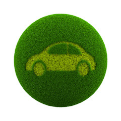 Grass Sphere Car Icon