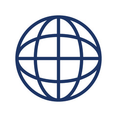Obraz premium earth globe icon