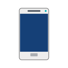 white cellphone icon