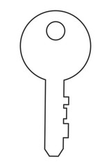 simple key icon