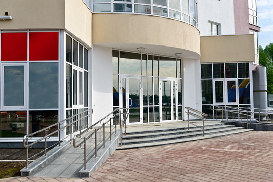 entrance to building