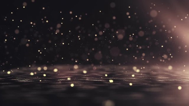 The Particles Bounce  Background perfect for peaceful slideshow, titles, intro, etc&hellip; Loop video.