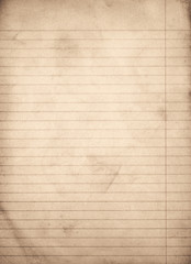 Fototapeta premium Vintage Grungy Lined Paper