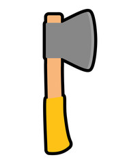 Tool concept represented by hammer icon. isolated and flat illustration 