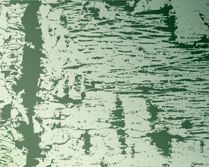 Texture and pattern of wood on green