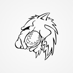 Wolf head tattoo  © DENI ARIS SUSANTO