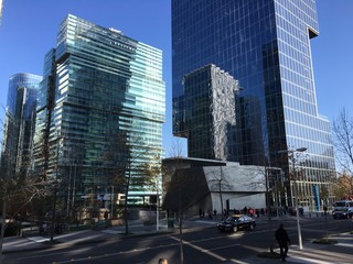 Obraz premium Skyscrapers in Santiago Chile