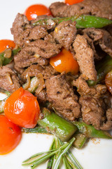 Asian style meat salad
