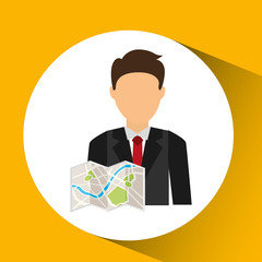 Obraz premium gps service design 