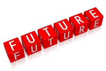 Future - 3D cube word