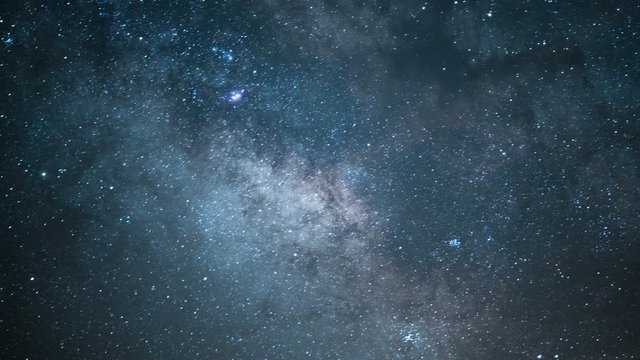 Milky Way Aquarids Meteor Shower 08 Time Lapse