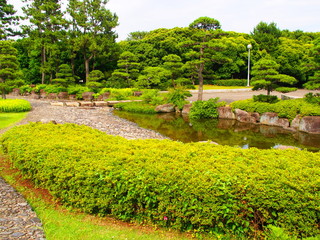 Inage Seaside Park Japanese-style garden