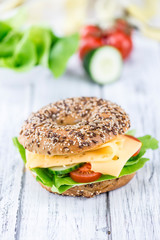 Bagel (with Gouda cheese)