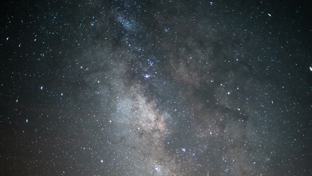 Milky Way Aquarids Meteor Shower 09 Time Lapse