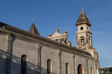 Fototapeta na wymiar Guadalupe Church at Granada, Nicaragua