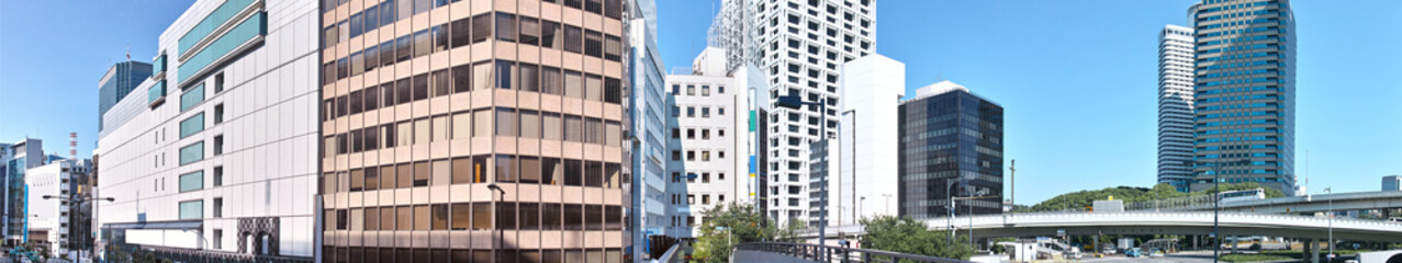 赤坂見付けの風景（パノラマ）