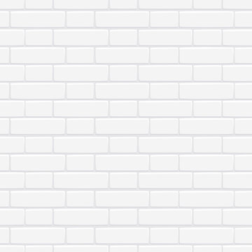 seamless texture of white brick wall for your design