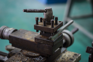 Lathe machining old and dirty