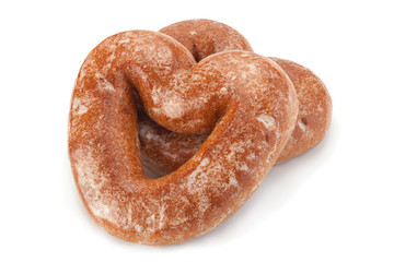 Bavarian gingerbread brewed in glaze sugar