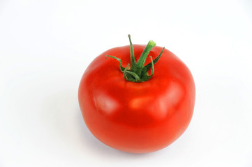 tomato on white background