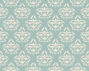 Seamless background in the style of Damascus