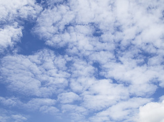 Fototapeta premium Clouds in the blue sky, Thailand 