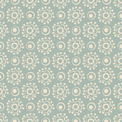 Elegant antique background 415_round cross dot line flower
