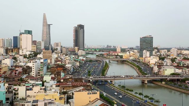 Skyline of Ho Chi Minh City