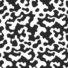 Camouflage vector seamless pattern.