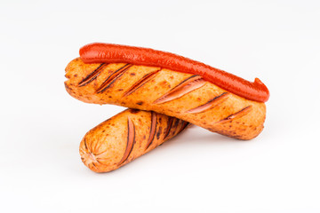 delicious grilled sausages