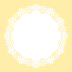 向日葵のフレーム