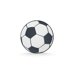 Obraz premium Soccer ball isolated on white.