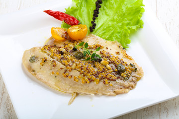 Baked tilapia