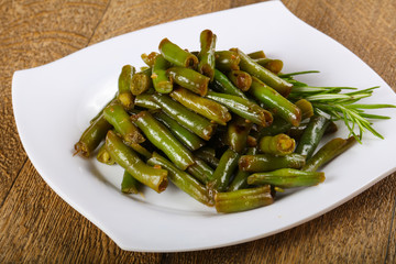 Baked green beans