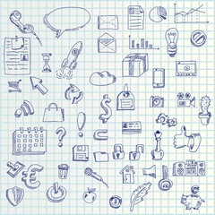hand draw icons