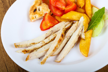 Grilled chicken breast