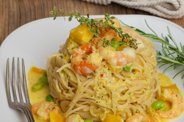 Pasta mit Meersefrüchten