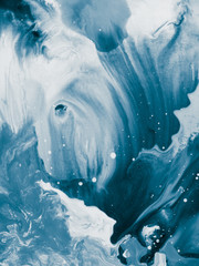 Fototapeta premium Blue marble texture