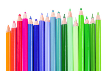 Buntstifte Rot Blau Grün