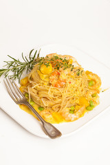 Spaghetti mit Meeresfrüchten