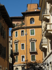 Traditional Italian house in Verona