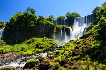 Fototapeta na wymiar Iguazu waterfall, Argentina