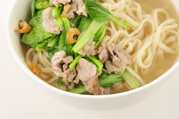 Fresh seafood noodles
