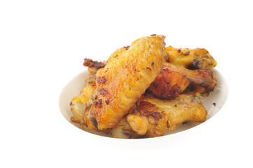 Roast chicken wings