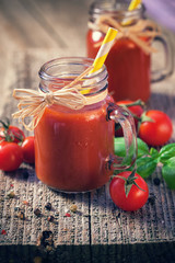 Fresh Homemade Tomato Juice